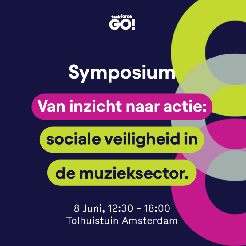 Symposium sociale veiligheid in de muzieksector (8 juni)