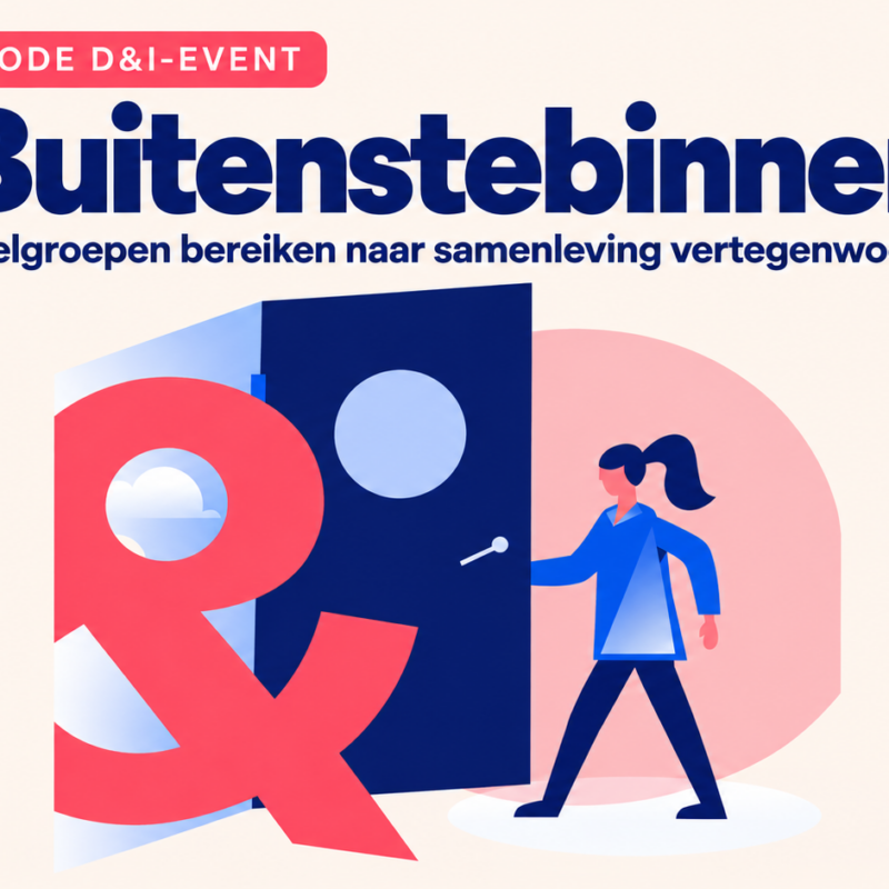 Meld je nu aan voor het Code D&I-event ‘Buitenstebinnen’ op 5 november in Metropool